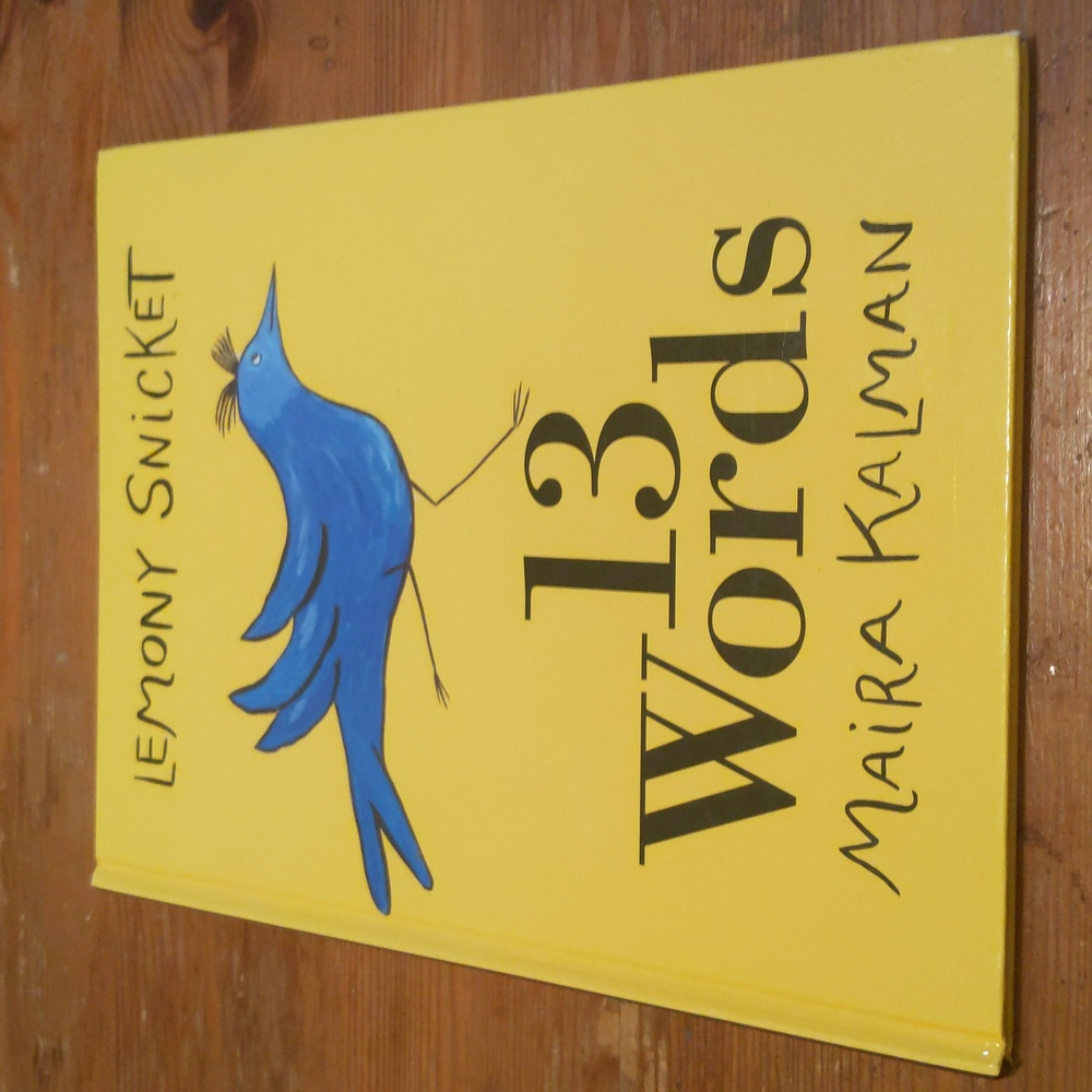 Lemony Snicket "13 Words" Chicken's Large Hardcover Book